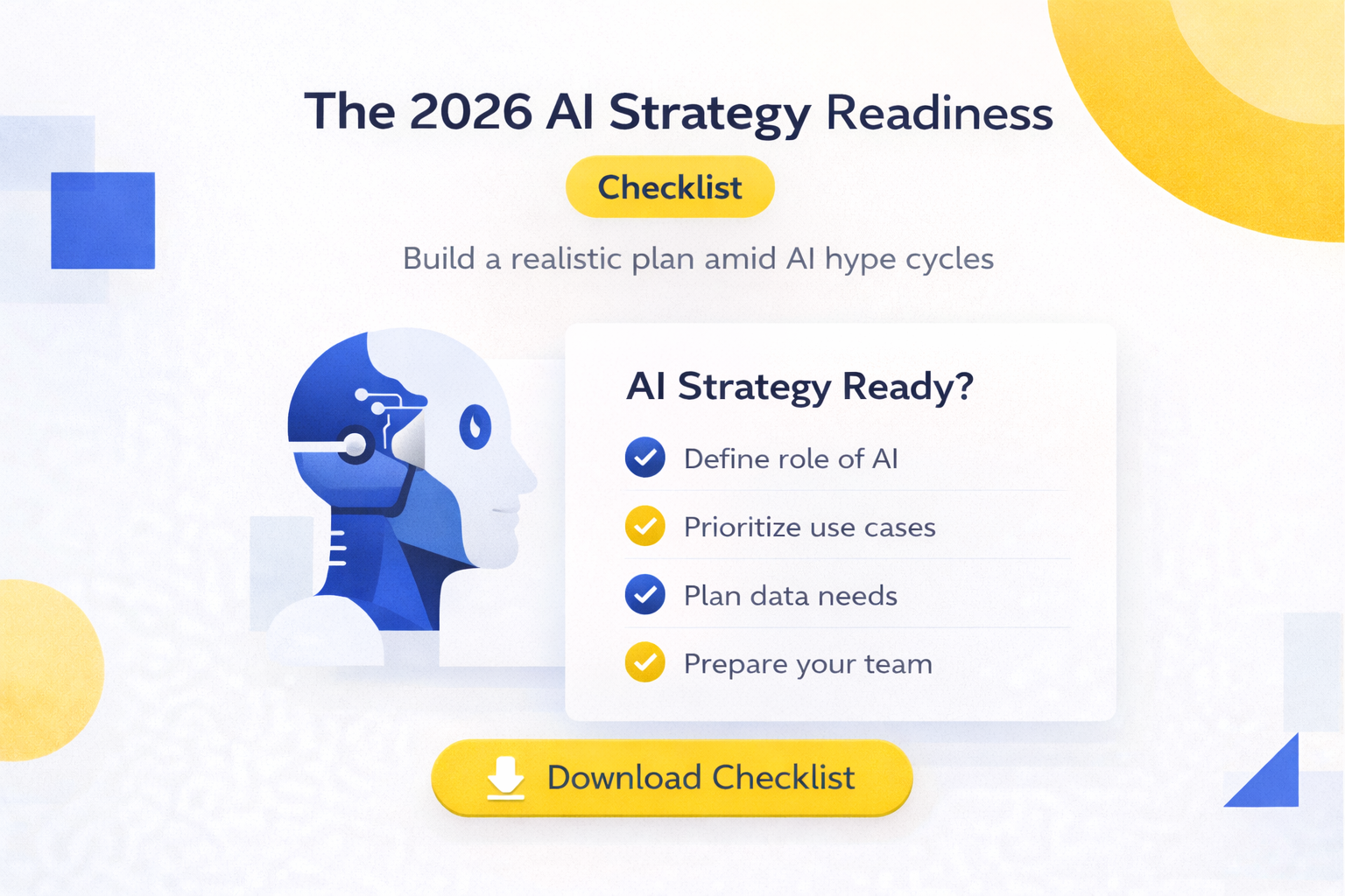 The 2026 AI Strategy Readiness Checklist: Audit Your AI Integration ...